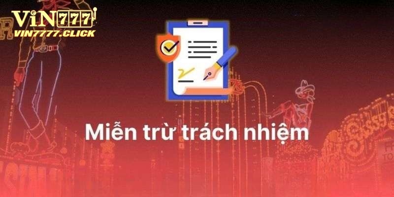 Miễn trừ trách nhiệm quy định về bảo mật dữ liệu