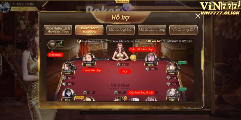 Một vài thuật ngữ cơ bản mà khách hàng cần chú ý trong cách chơi poker